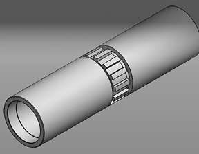 MOTORIZED PULLEY SHELL (INTRALOX 8140) - DRIVE (SHELL ONLY)