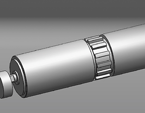 MOTORIZED PULLEY SHELL (INTRALOX 8140) - DRIVE