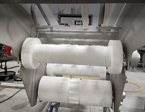 UHMW IDLE ROLLERS - INSTALLED